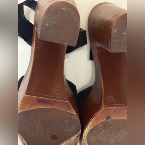 Lulla Platform in Black Suede STEVE MADDEN size 37 - Picture 12 of 13